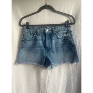 7 for all mankind - Medium Wash Cutoff Shorts - Size 28
